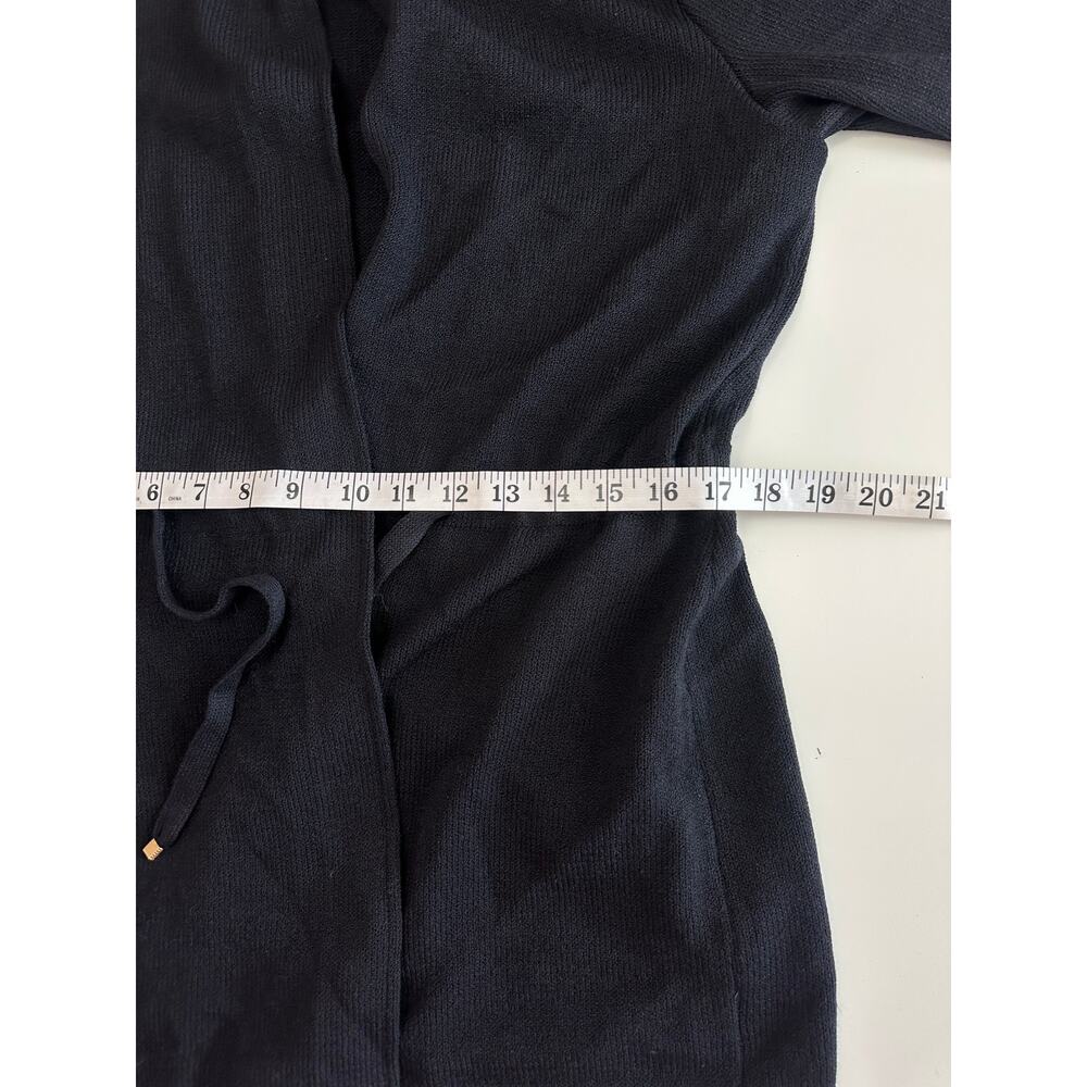 St. John Collection black women's jacket with signature brooch size 10 - Picture 11 of 12
